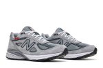 New Balance 990v4 Made In USA Red Label Grey M990VS4 WABT