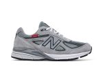 New Balance 990v4 Made In USA Red Label Grey M990VS4 WABT