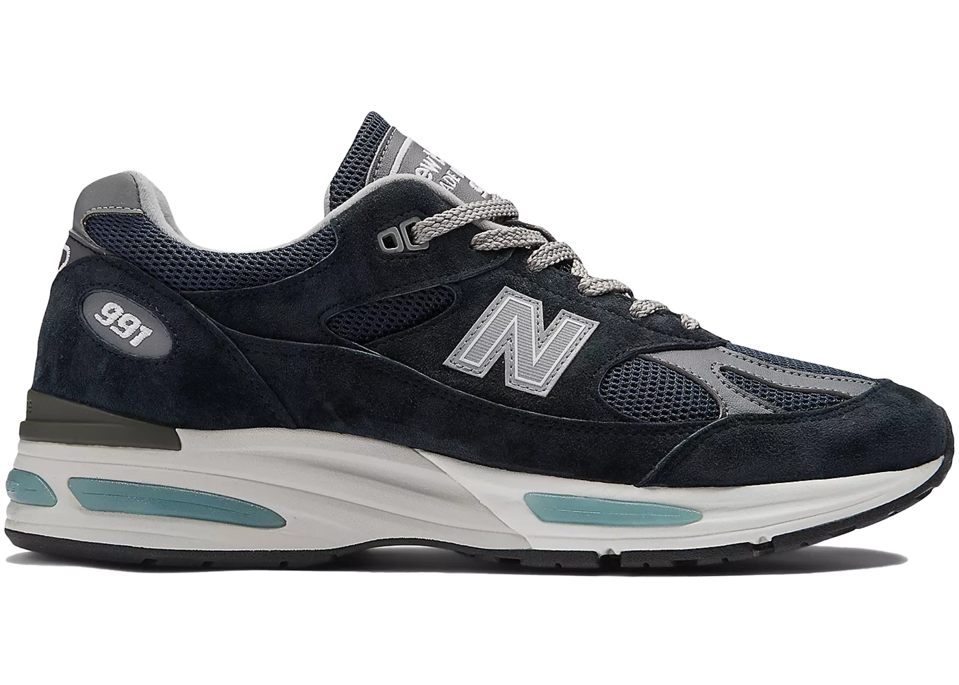 New Balance 991v2 Made in England Dark Navy U991NV2 Skidge