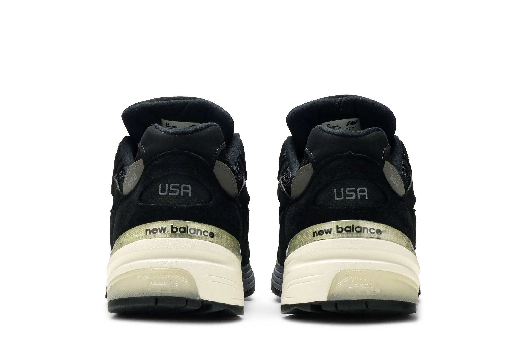 New Balance 992v1 Made In USA 'Black' M992BL - Image 6