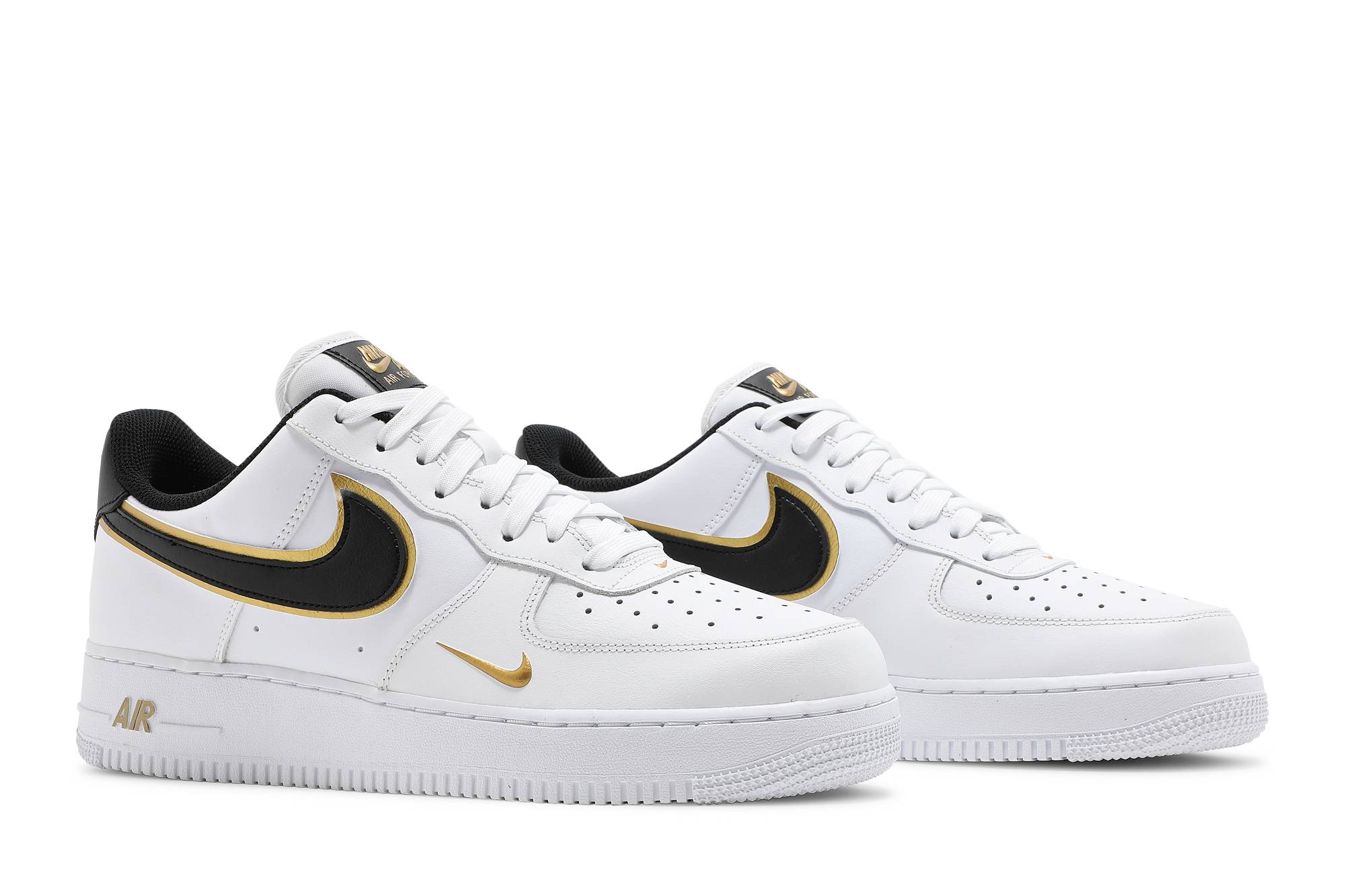 Nike Air Force 1 '07 LV8 'White Metallic Gold' DA8481-100 - Image 15