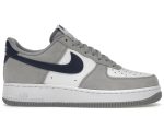 Nike Air Force 1 Low 07 Light Smoke Grey Midnight Navy FD9748-001 WABT