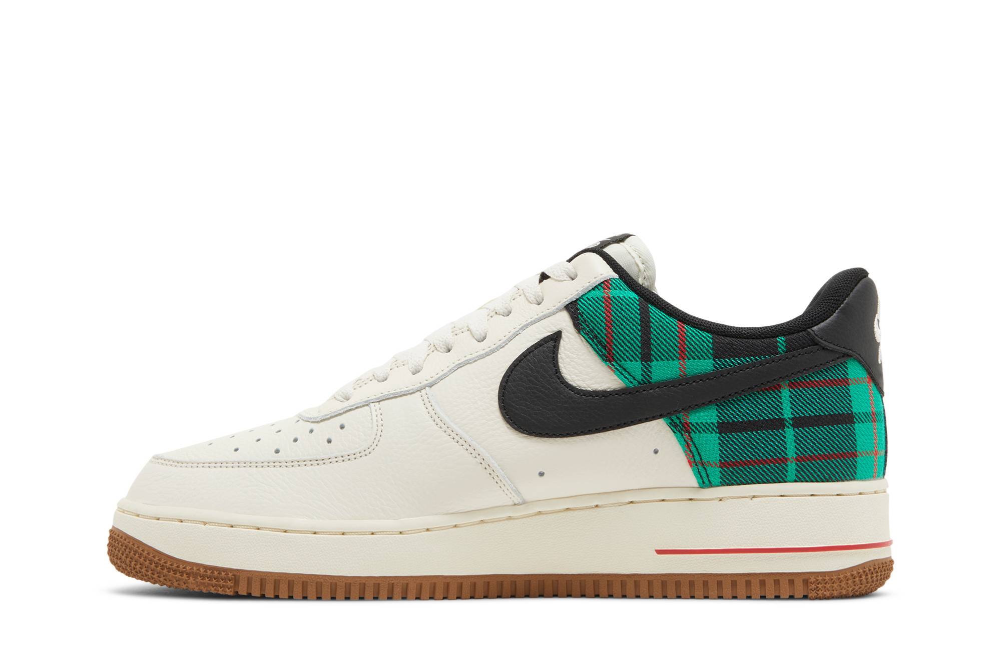 Nike Air Force 1 Low Green Plaid DV0791-100 Skidge - Image 3