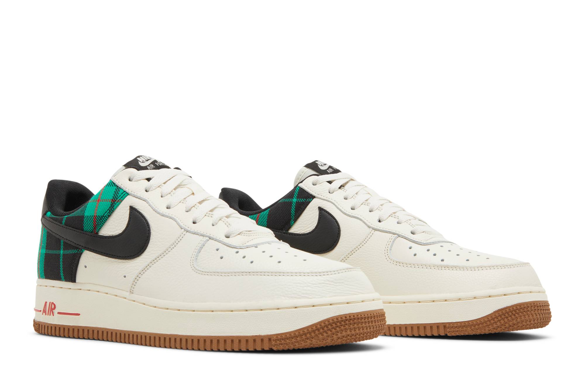 Nike Air Force 1 Low Green Plaid DV0791-100 Skidge - Image 8