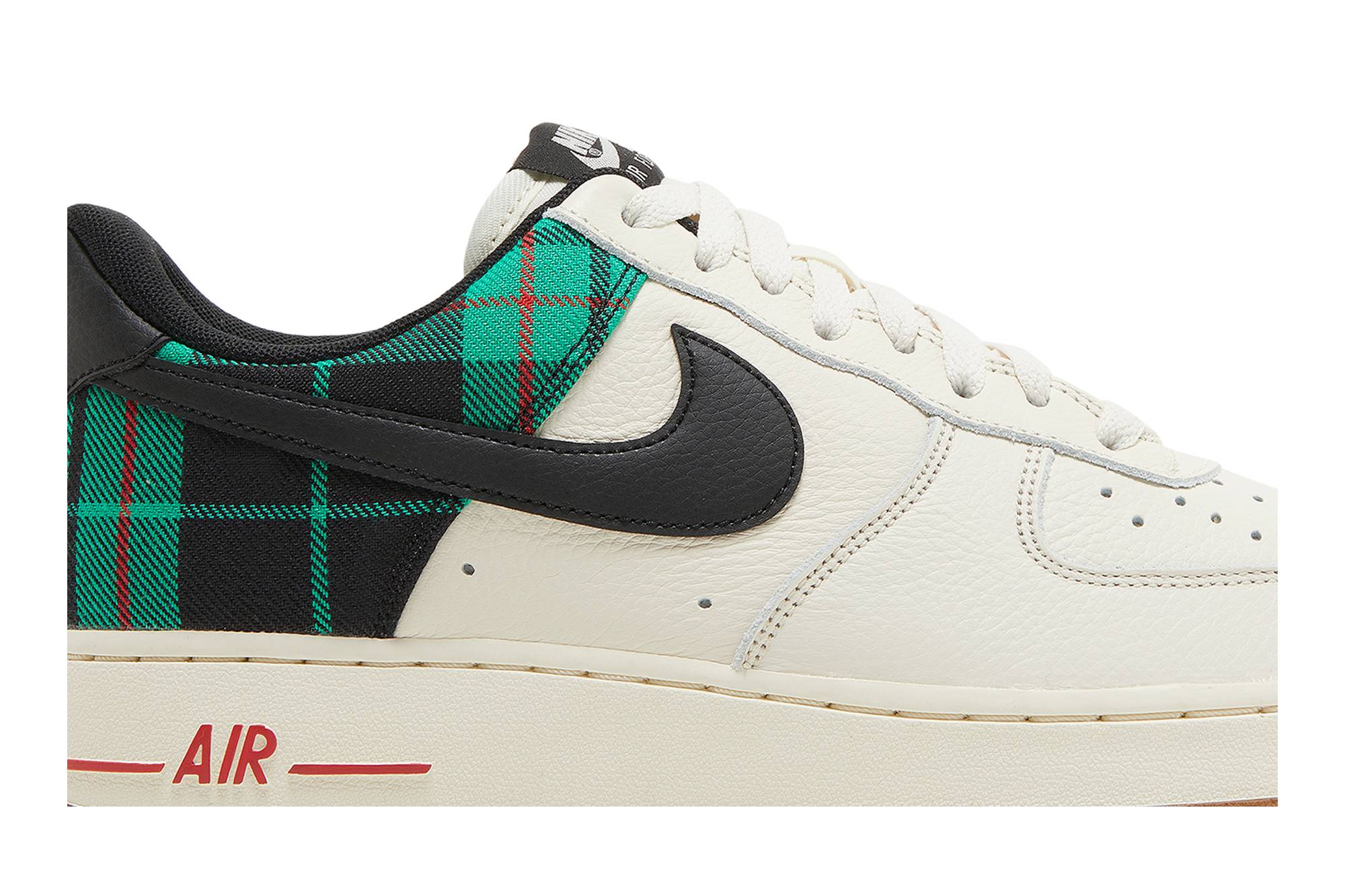 Nike Air Force 1 Low Green Plaid DV0791-100 Skidge - Image 2