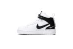 Nike Air Force 1 Mid Utility White Black 804609-103 WABT