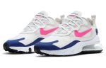 Nike Air Max 270 React White Pink Blue CU7833-101 WABT
