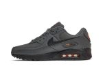 Nike Air Max 90 Iron Grey Total Orange DC4116-001 WABT