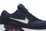 Nike Air Max 90 Midnight Navy University Red White AJ1285-403 WABT