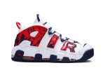 Nike Air More Uptempo Red Navy Camo CZ7877-100 WABT