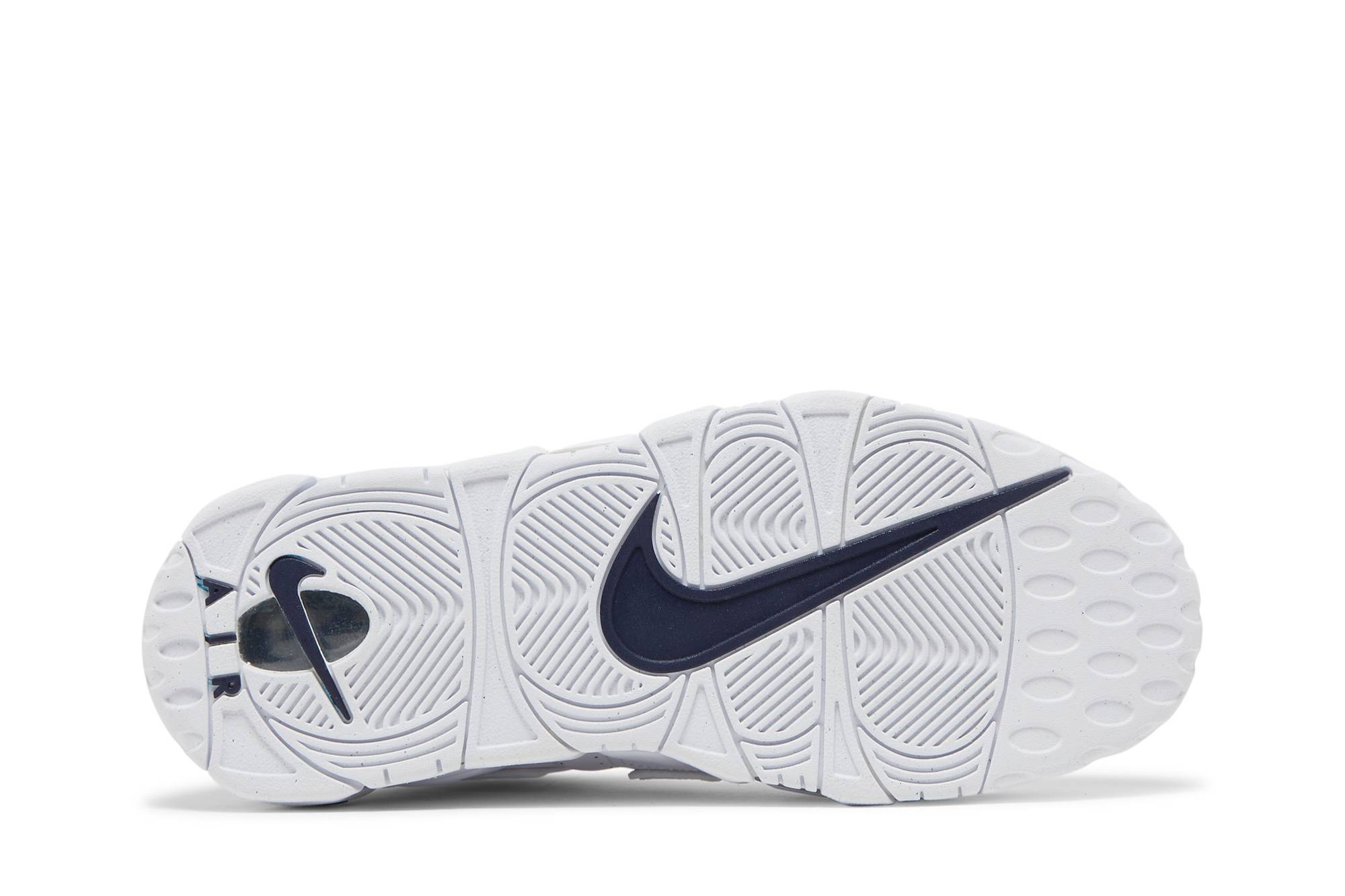 Nike Air More Uptempo 'White Navy' DH8011-100 - Image 4