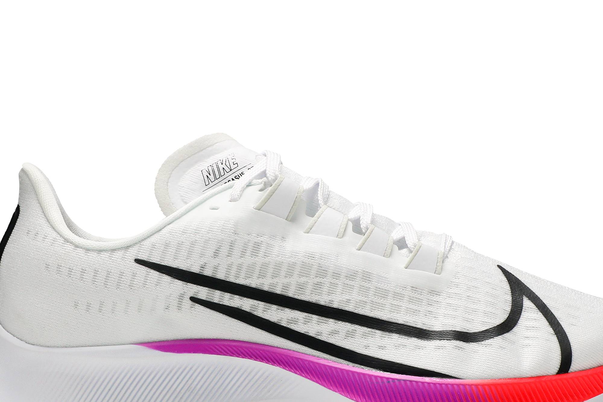 Nike Air Zoom Pegasus 37 White Multi BQ9646-103 Skidge - Image 2
