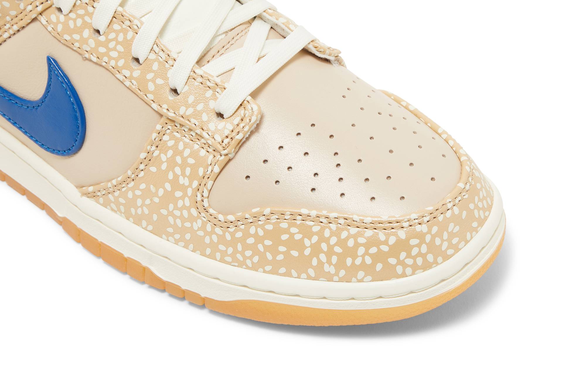 Nike Dunk Low PRM Sesame/Blue Swoosh DZ4853-200 Skidge – Bild 9
