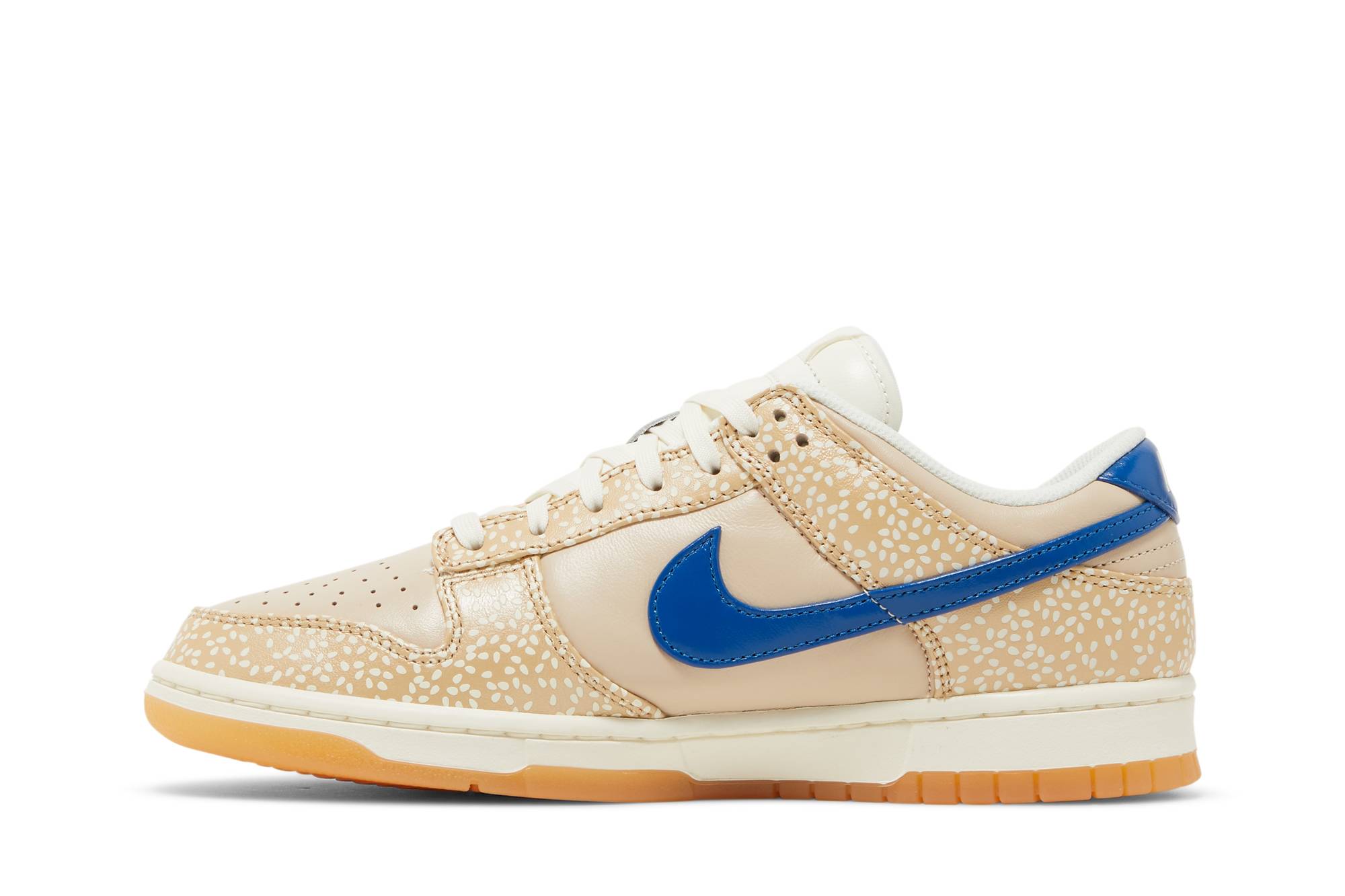 Nike Dunk Low PRM Sesame/Blue Swoosh DZ4853-200 Skidge – Bild 3