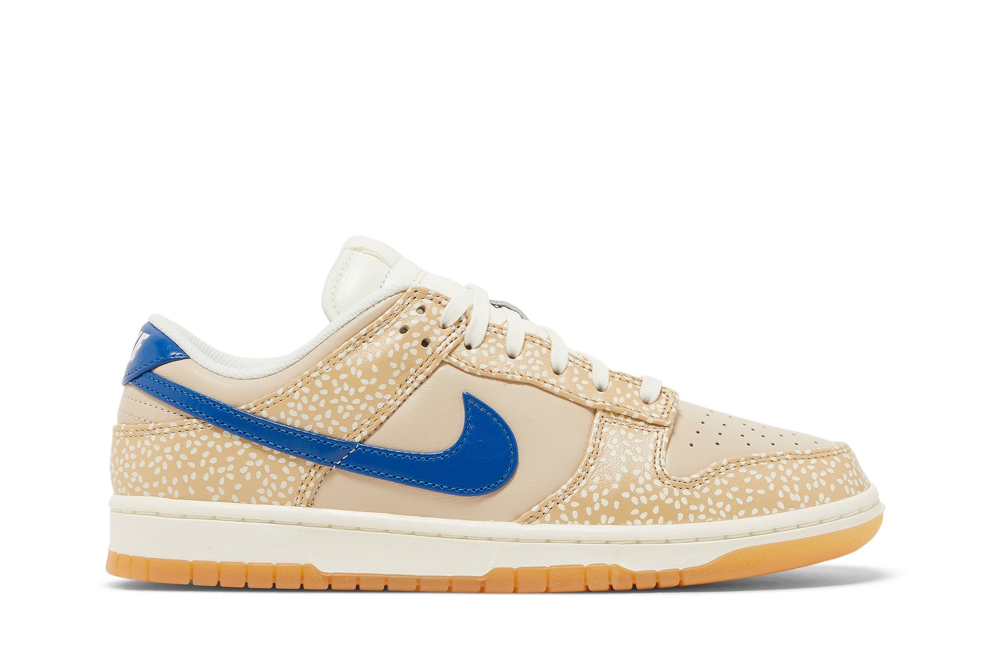 Nike Dunk Low PRM Sesame/Blue Swoosh DZ4853-200 Skidge