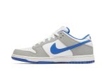 Nike Dunk Low Pro SB Matte Silver Varsity Royal 304292-040 WABT