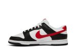 Nike Dunk Low Red Swoosh Panda FB3354-001 WABT