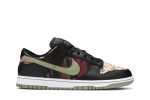 Nike Dunk Low SE Black Multi-Camo DH0957-001 WABT