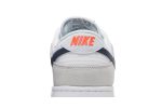 Nike Dunk Low White Grey Navy Aqua Mini Swoosh FJ4227-001 WABT