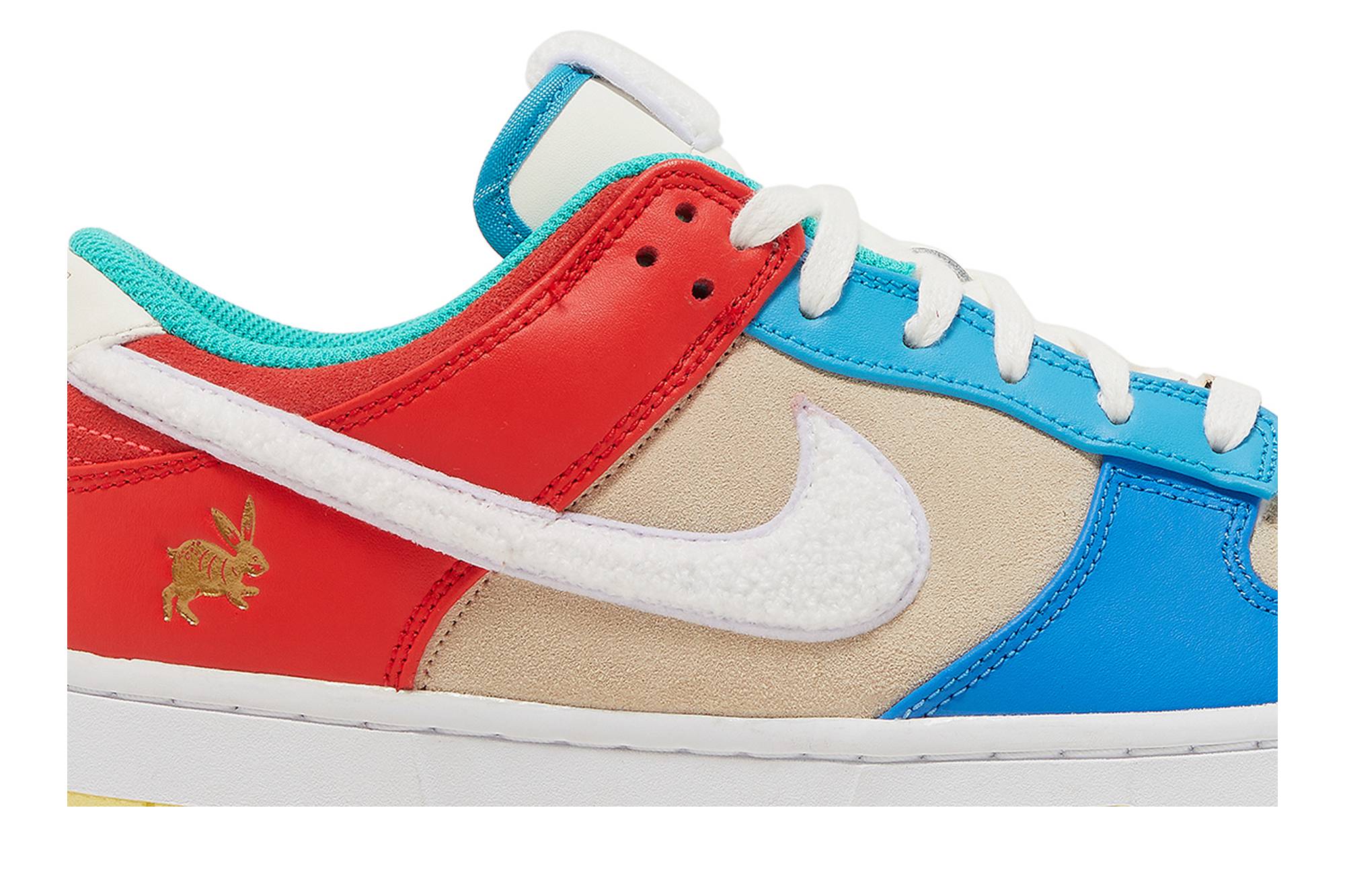 Nike Dunk Low Year of the Rabbit Blue Orange Cream FD4203-111 Skidge - Image 2