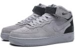 Nike Reigning Champ x Nike Air Force 1 Mid Grey Black 807618-200 WABT