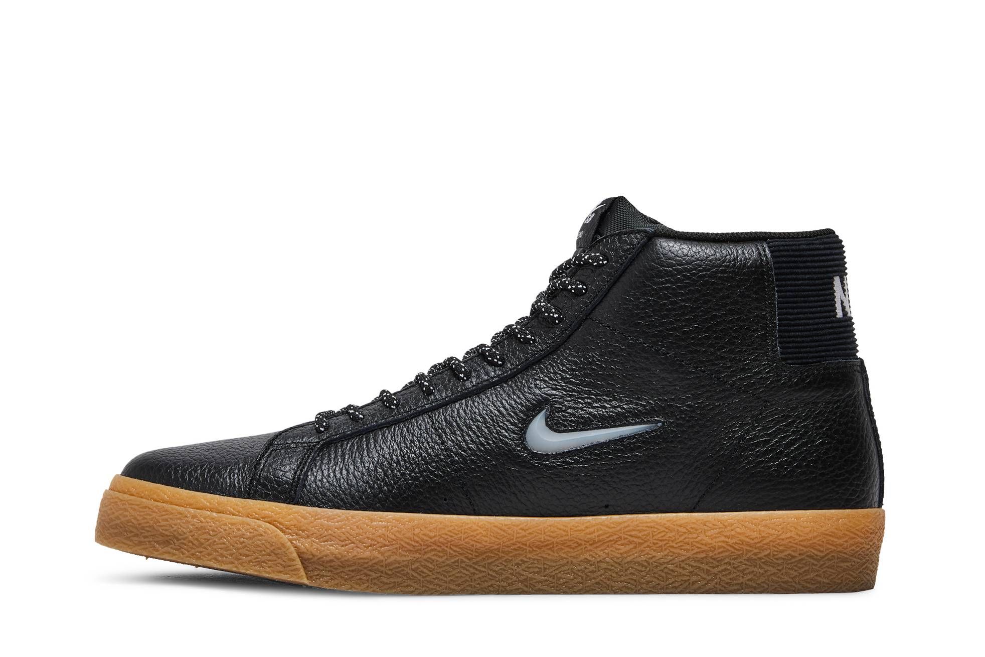 Nike SB Blazer Zoom Mid Premium 'Black Gum Jewel' CU5283-001 - Image 3
