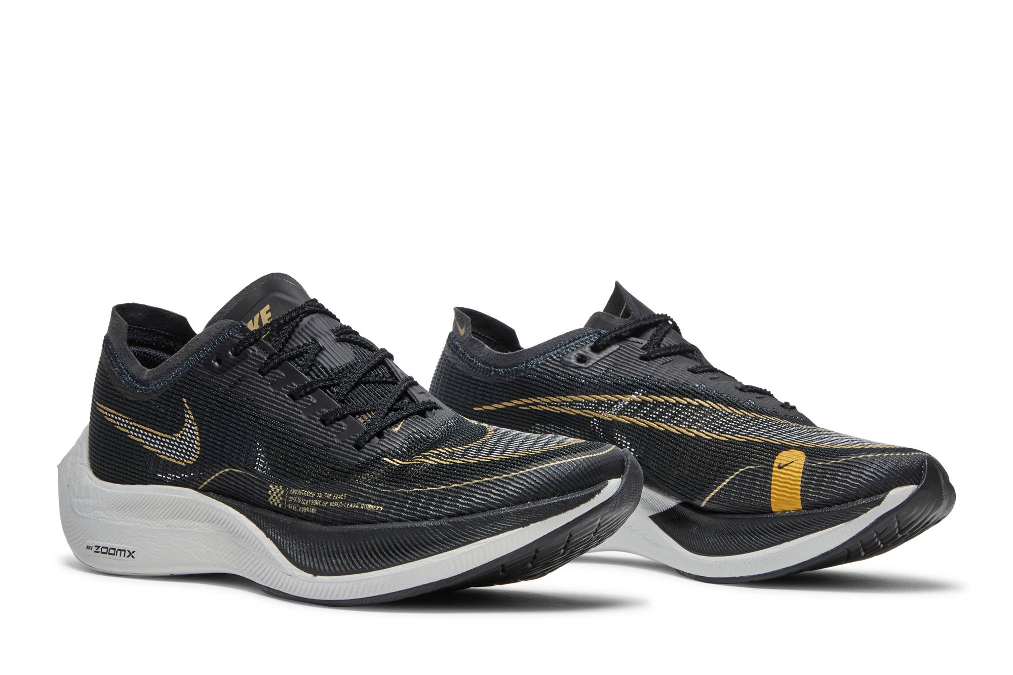 Nike ZoomX Vaporfly Next% 2 'Black Metallic Gold Coin' CU4111-001 - Image 15