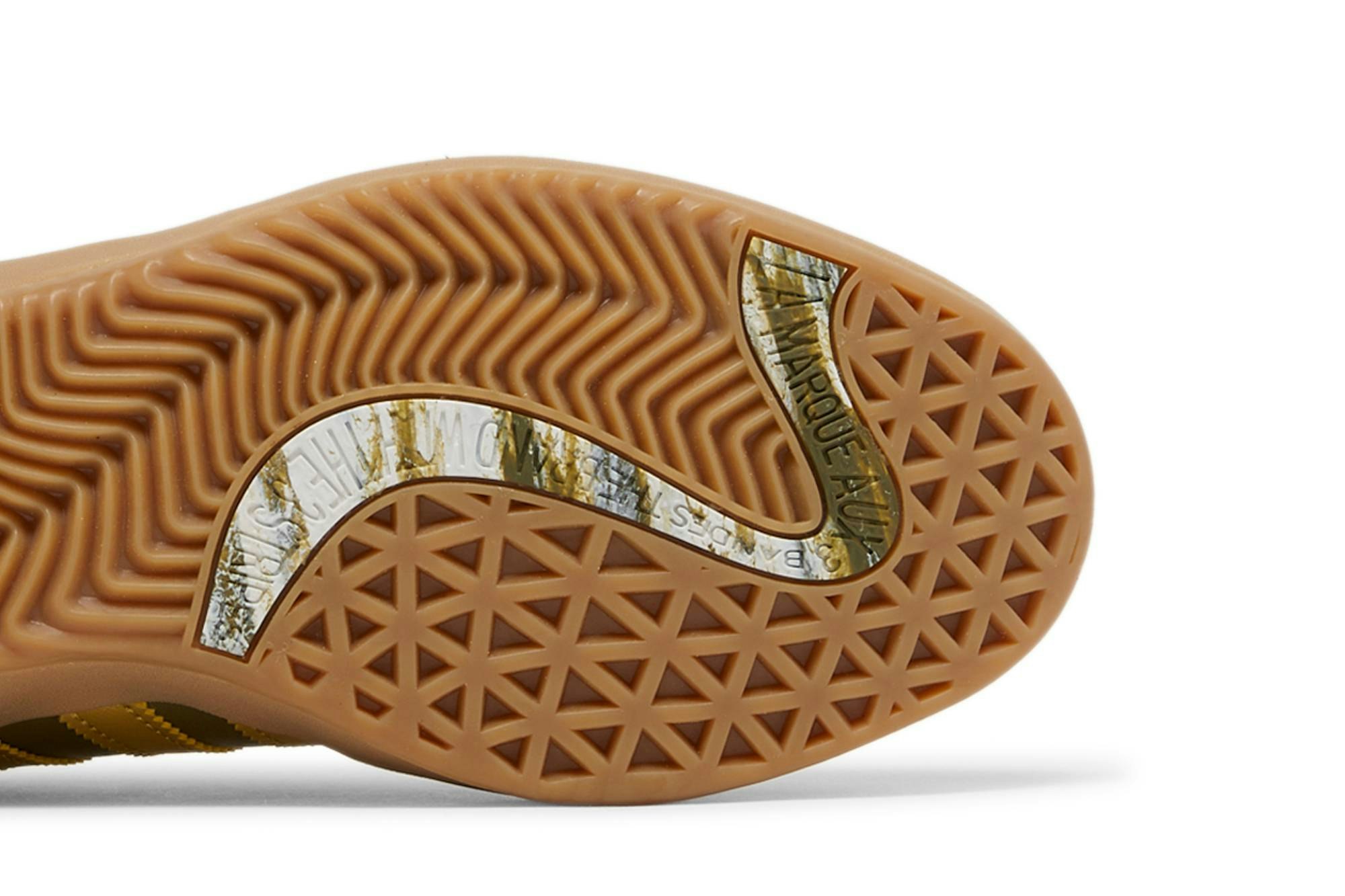 Palace x adidas Puig Samba 'Olive Gold' HQ6100 - Image 3