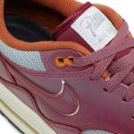 Patta x Nike Air Max 1 Night Maroon (with Bracelet) DO9549-001 WABT
