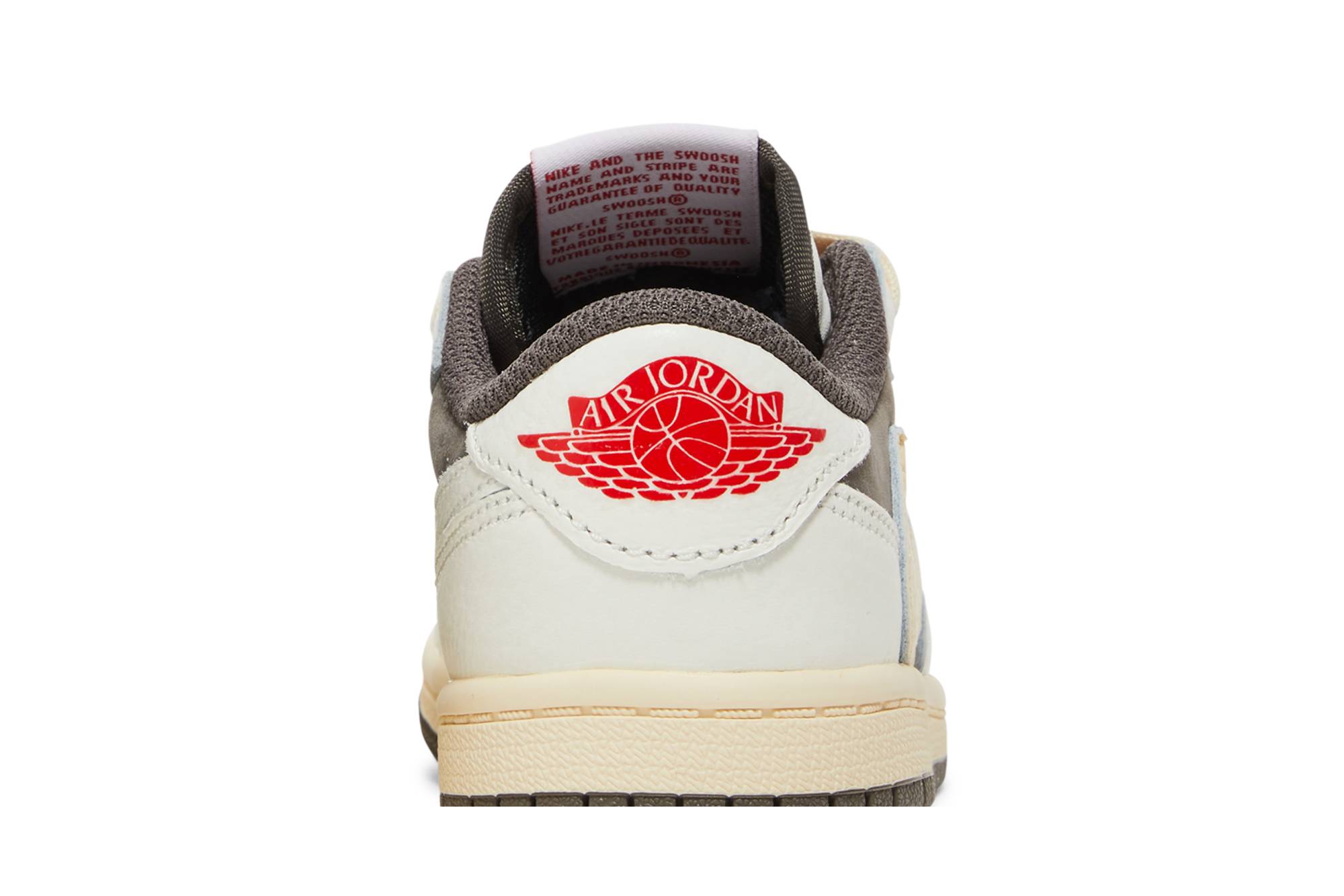(Preschool) Travis Scott x Air Jordan 1 Low OG Reverse Mocha DO5442-162 Skidge - Image 7
