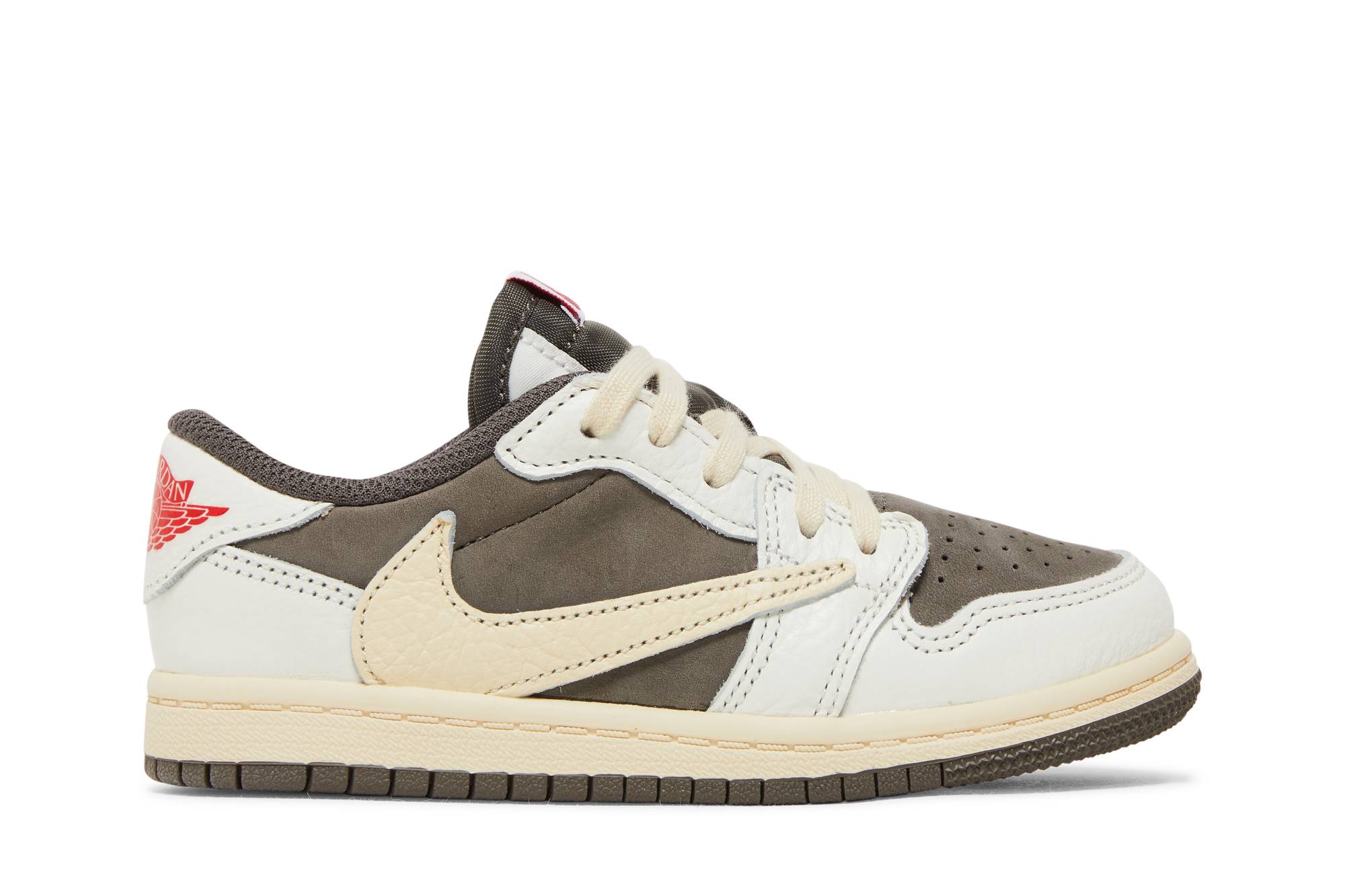 (Preschool) Travis Scott x Air Jordan 1 Low OG Reverse Mocha DO5442-162 Skidge
