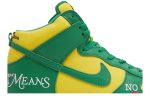 Supreme x Nike SB Dunk High ‘By Any Means Brazil’ DN3741-700 WABT