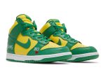 Supreme x Nike SB Dunk High ‘By Any Means Brazil’ DN3741-700 WABT