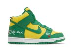 Supreme x Nike SB Dunk High ‘By Any Means Brazil’ DN3741-700 WABT
