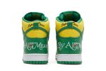Supreme x Nike SB Dunk High ‘By Any Means Brazil’ DN3741-700 WABT