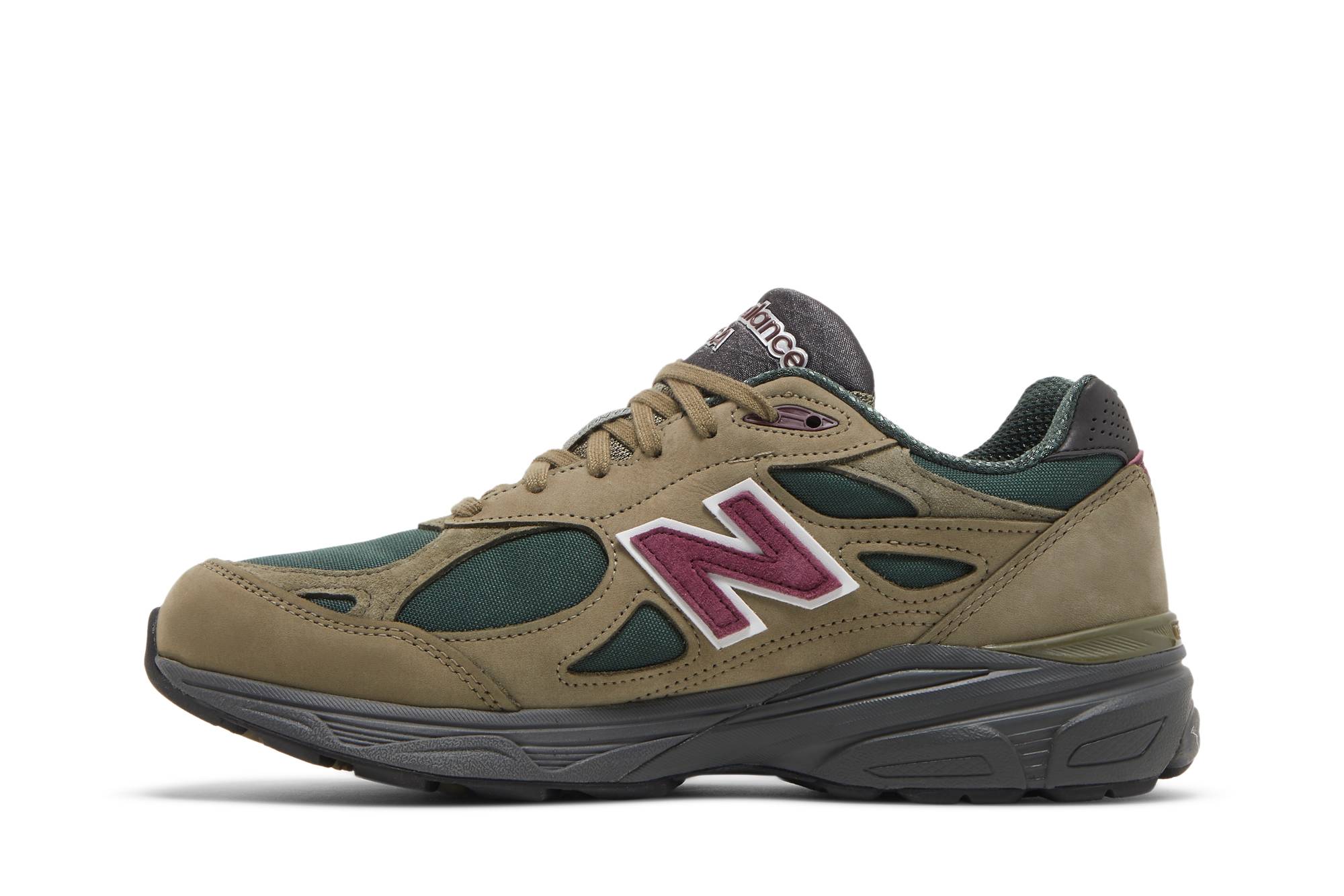 Teddy Santis x New Balance 990v3 Made in USA 'Green Olive' M990GP3 - Image 3