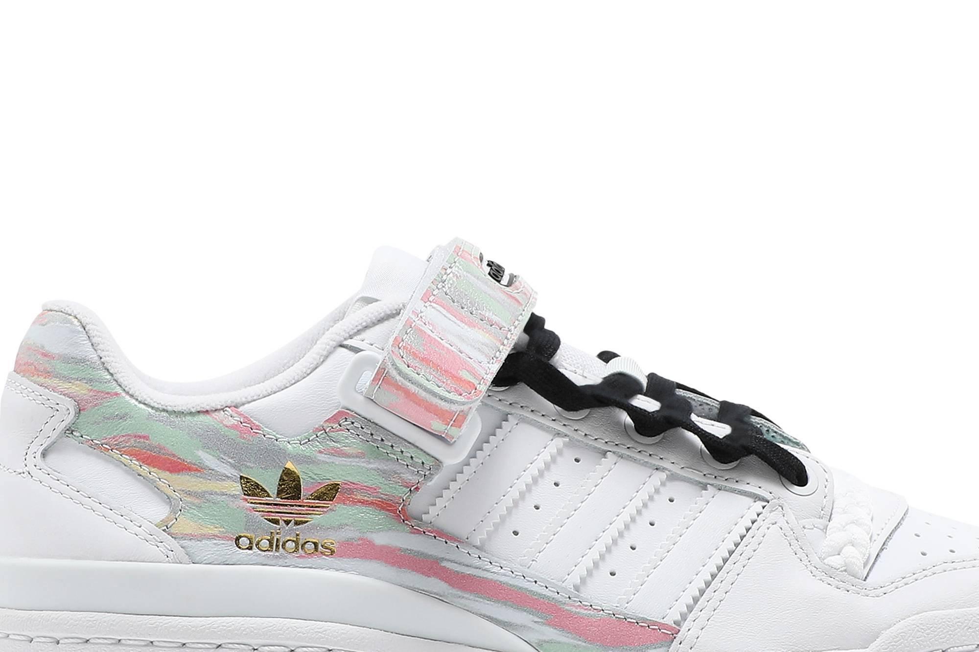 (Women) adidas Forum Low 'I Love Dance - Frozen Green Pink' FY5119 - Image 2