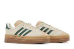(W) adidas Gazelle Bold Cream Collegiate Green ID7056 WABT