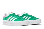 (W) adidas Gazelle Bold Green Lucid Pink IG3136 WABT