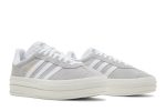 (W) adidas Gazelle Bold Grey White HQ6893 WABT