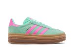 (W) adidas Gazelle Bold Pulse Mint Screaming Pink H06125 WABT