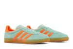 (W) adidas Gazelle Indoor ‘Pulse Mint Solar Orange’ HQ8714 WABT