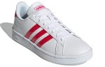 (W) adidas neo Grand Court White Red EE9688 WABT
