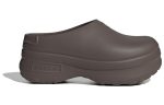 (W) adidas Originals Adilette Clog Plush Brown IH3360 WABT