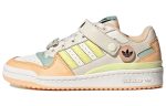 (W) adidas originals Forum Low White Light Orange Cream Yellow Green GW4427 WABT