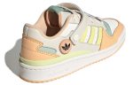 (W) adidas originals Forum Low White Light Orange Cream Yellow Green GW4427 WABT