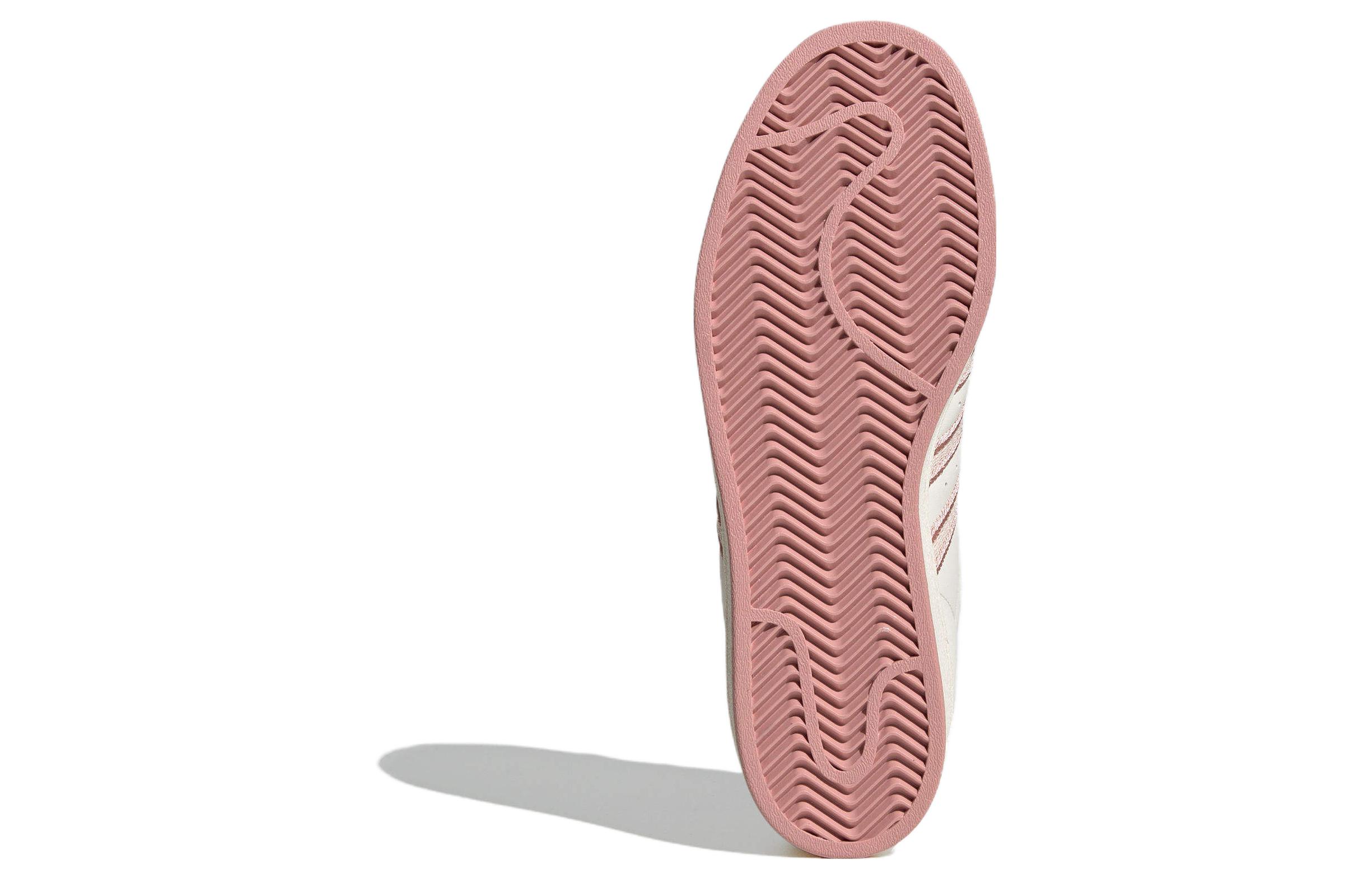 (Women) adidas Originals Superstar Shoes Cream White Pink IE5528 Nicesnk - Image 6