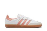 (W) adidas Samba OG White Wonder Clay Gum IG5932 WABT