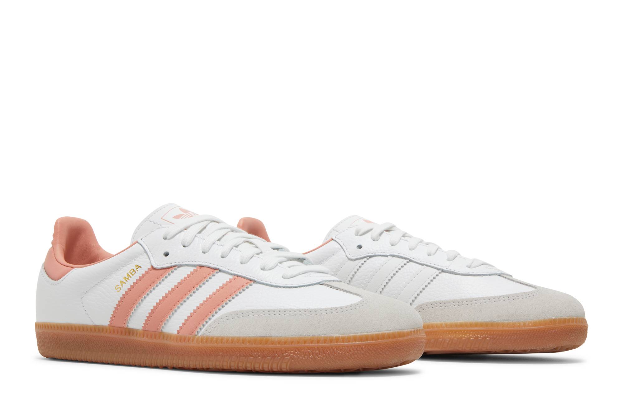 (Women) adidas Samba OG White Wonder Clay Gum IG5932 Skidge - Image 8
