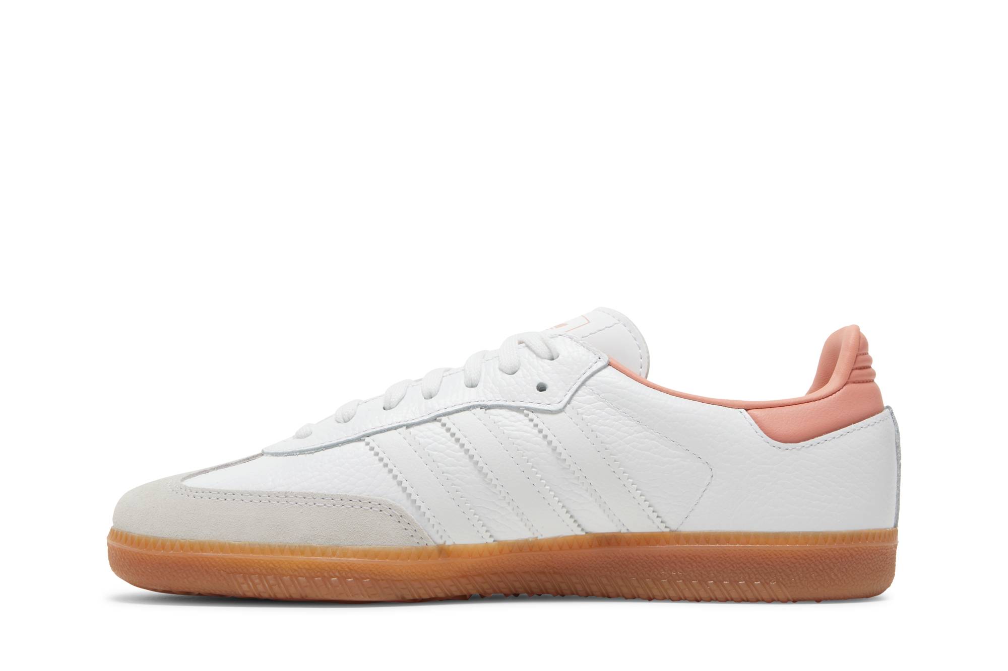 (Women) adidas Samba OG White Wonder Clay Gum IG5932 Skidge - Image 3